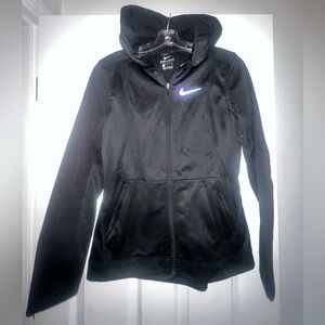 Nike Men’s Training Black Hooded Jacket sz Medium